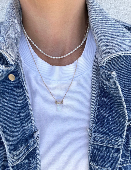 Cloud Pearl Necklace