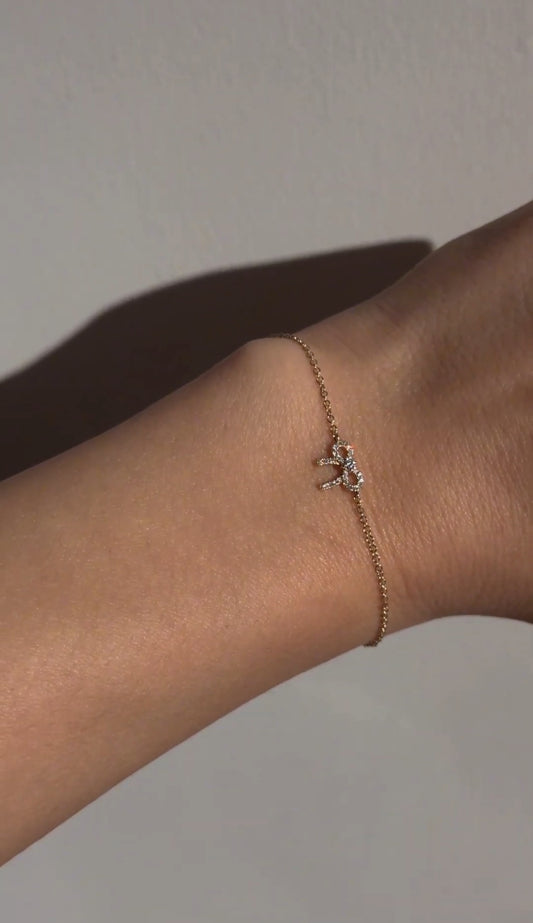 Preppy Bow Bracelet