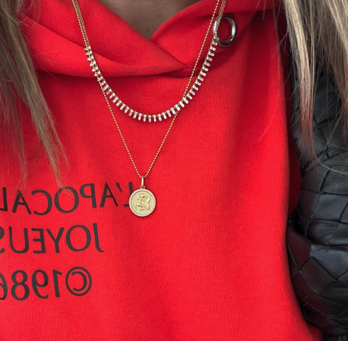 Baguette Diamond Necklace