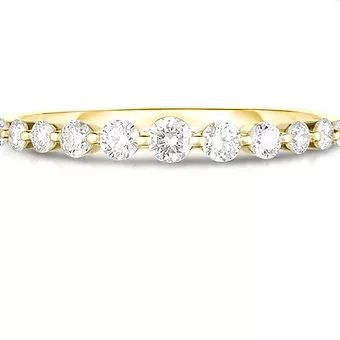 Single Prong Diamond Ring