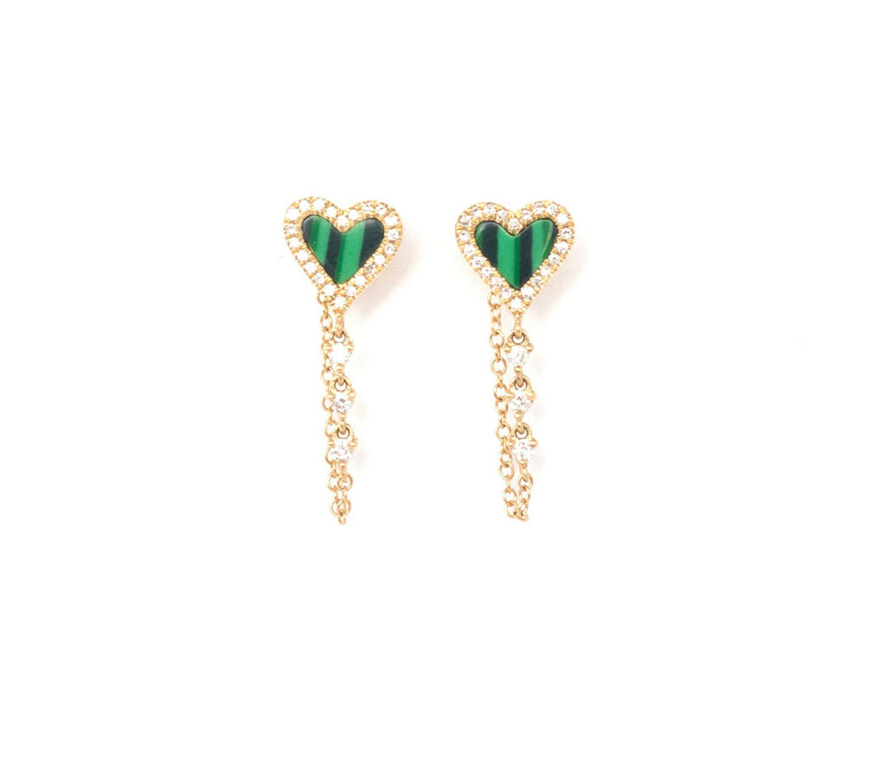 Hearts with Diamond Chain