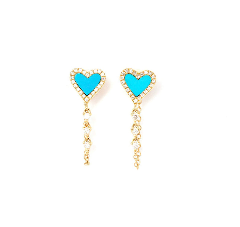 Hearts with Diamond Chain