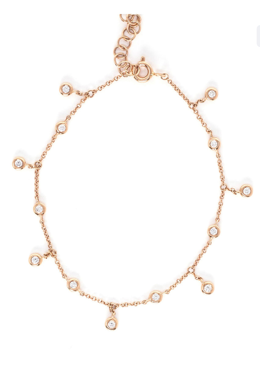 Rose Gold Shaker Chain Bracelet