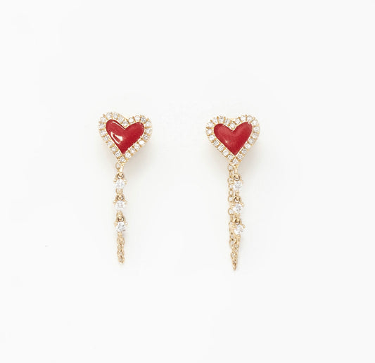 Hearts with Diamond Chain