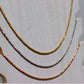 Diamond cut bead chain