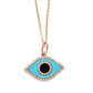 Turquoise Diamond Evil Eye